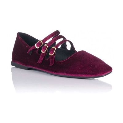 Top 3 Shoes Ballerinas Velvet Mary Janes Mit Schnallen 37;38;39;40;41 Female Top 3 Shoes Ballerinas Velvet Mary Janes Mit Schnallen 37;38;39;40;41 Female