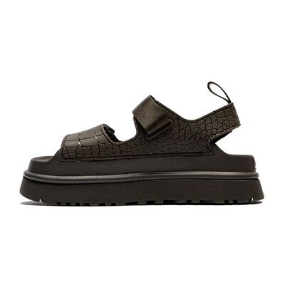Ugg Flache Sandalen Goldenglow Embossed Sandal Dense Smoke 37;40;41;43 Ugg Flache Sandalen Goldenglow Embossed Sandal Dense Smoke 37;40;41;43