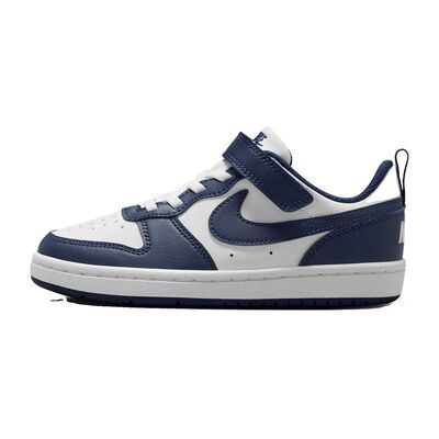 Nike Sneaker Baskets Court Borough Low Blanc/navy 35 Male Nike Sneaker Baskets Court Borough Low Blanc/navy 35 Male