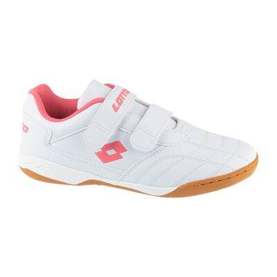 LOTTO - Kids Indoor Hallenschuh - Weiß - FR.Pink - Indoor Shoes LOTTO - Kids Indoor Hallenschuh - Weiß - FR.Pink - Indoor Shoes