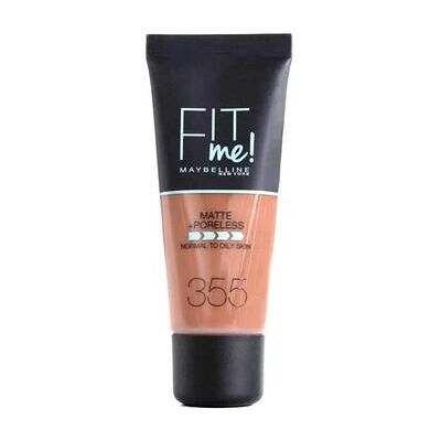 Maybelline Fit Me Foundation - Pecan - Mattes Finish - 30ml Maybelline Fit Me Foundation - Pecan - Mattes Finish - 30ml
