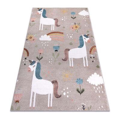 RugsX - Kindersicherer Regenbogen Unicorn Teppich RugsX - Kindersicherer Regenbogen Unicorn Teppich