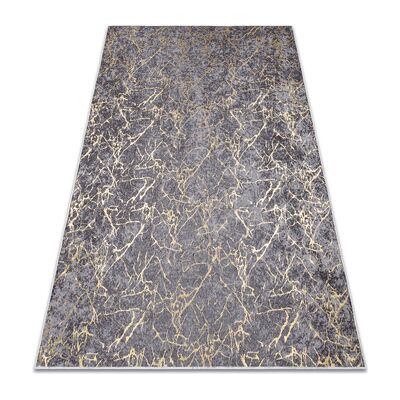 RugsX MIRO 11111.2103 Dunkelgrau Gold - Modern Waschbares Teppich RugsX MIRO 11111.2103 Dunkelgrau Gold - Modern Waschbares Teppich