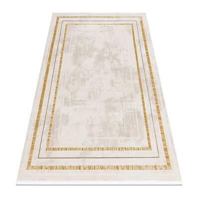 RugsX Duke Teppich - Creme / Gold - Weich, modern, langlebig RugsX Duke Teppich - Creme / Gold - Weich, modern, langlebig