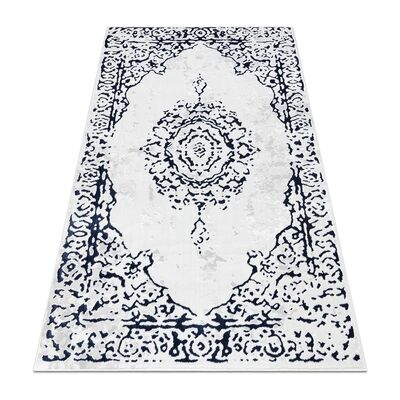 RugsX Allure 1961 Ornament Teppich - Modern, Stilvoll, Weiß/Blau RugsX Allure 1961 Ornament Teppich - Modern, Stilvoll, Weiß/Blau
