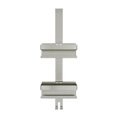 Vidaxl Wandregale Support De Douche Suspendu Acier Inoxydable 304 Brossé Einheitsgrösse Vidaxl Wandregale Support De Douche Suspendu Acier Inoxydable 304 Brossé Einheitsgrösse