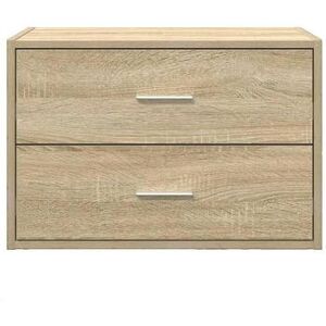 Vidaxl Commode Avec 2 Tiroirs Bois D'Ingénierie Marron Einheitsgrösse Vidaxl Commode Avec 2 Tiroirs Bois D'Ingénierie Marron Einheitsgrösse