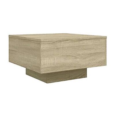 Vidaxl Wohnzimmertische Table Basse Bois D'Ingénierie Marron 55x55x31 Cm Einheitsgrösse Vidaxl Wohnzimmertische Table Basse Bois D'Ingénierie Marron 55x55x31 Cm Einheitsgrösse