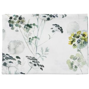 Côté Table Herbier Weiße Tischdecke - Tischdecke mit Blumenmuster Côté Table Herbier Weiße Tischdecke - Tischdecke mit Blumenmuster