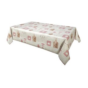 Habitable Fournil Roter Tischdecken - 140x250 Cm Habitable Fournil Roter Tischdecken - 140x250 Cm