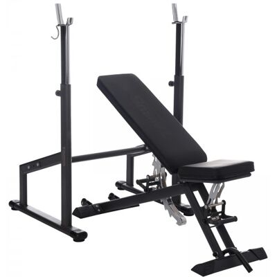 Taurus B900 Hantelbank - Verstellbares Power-Rack für Heimfitness Taurus B900 Hantelbank - Verstellbares Power-Rack für Heimfitness