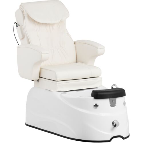 physa Fußpflegestuhl elektrisch - mit Fußwanne - 105 W - 150 kg - weiß - Massagefunktion PHY_PSC_01