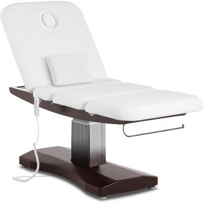 physa Massageliege - 3 Motoren - 300 W - 200 x 75 x 66 - 91 cm - 175 kg - braun / weiß MONZA WHITE physa Massageliege - 3 Motoren - 300 W - 200 x 75 x 66 - 91 cm - 175 kg - braun / weiß MONZA WHITE