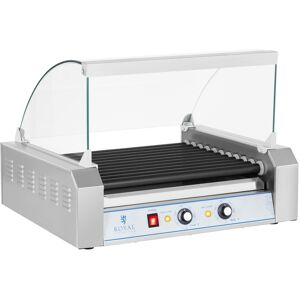 Royal Catering Hot Dog Grill - 11 Rollen - Teflon RCHG-11T Royal Catering Hot Dog Grill - 11 Rollen - Teflon RCHG-11T