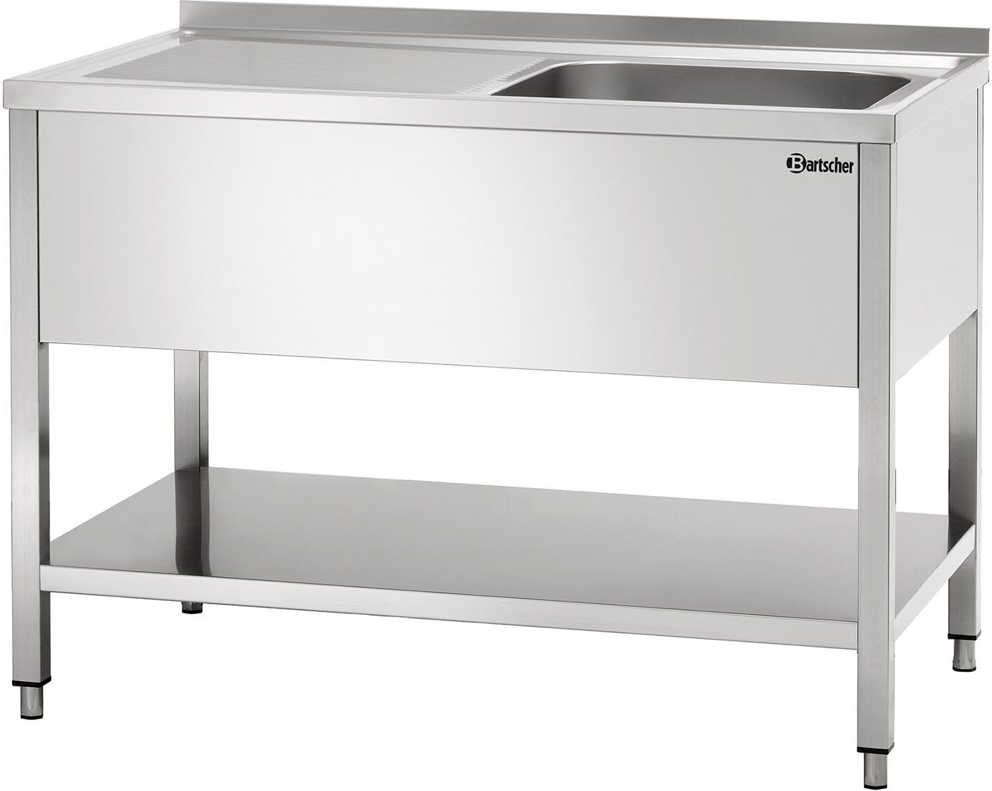 Bartscher Spüle 700 - B 1200mm - Becken rechts 10190449 Bartscher Spüle 700 - B 1200mm - Becken rechts 10190449