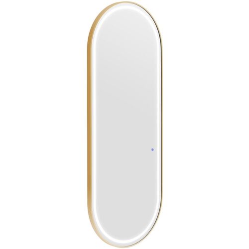 physa Friseurspiegel - LED-Beleuchtung - extra flach - oval - 70 x 4 x 180 cm PHY_SM_01