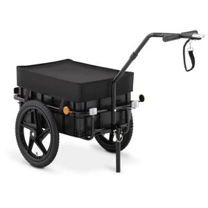 Uniprodo Fahrrad Lastenanhänger - 35 kg - Reflektoren - Plane UNI_TRAILER_16