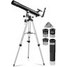 Uniprodo Teleskop - Ø 80 mm - 900 mm - Tripod-Stativ UNI_TELESCOPE_04