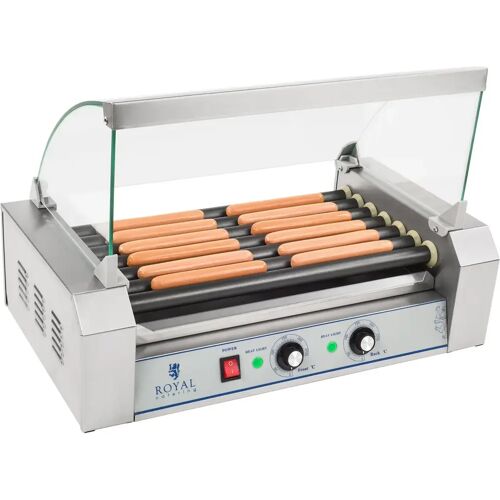 Royal Catering Hot Dog Grill - Würstchengrill - 1400 W - 12 Würstchen RCHG-7T