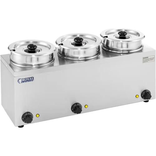 Royal Catering Suppenstation - 3 x 2,75 L - 450 W RCBM-3/4R