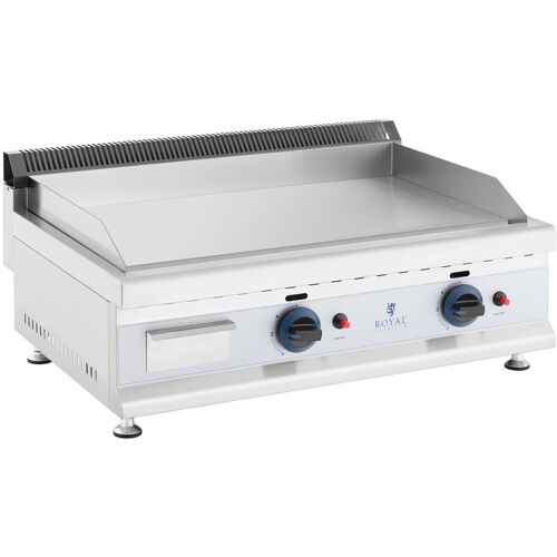 Royal Catering Doppel-Gasgrill - 74,5 x 40 cm - glatt - 2 x 3.100 W - Erdgas - 20 mbar RC-GGF750