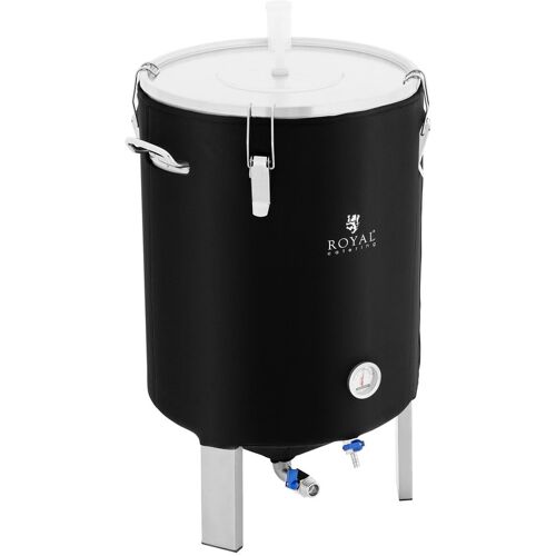 Royal Catering Fermenter - 60 L - 0 - 40 °C - Edelstahl - mit Isoliermantel RCBM-60ICF