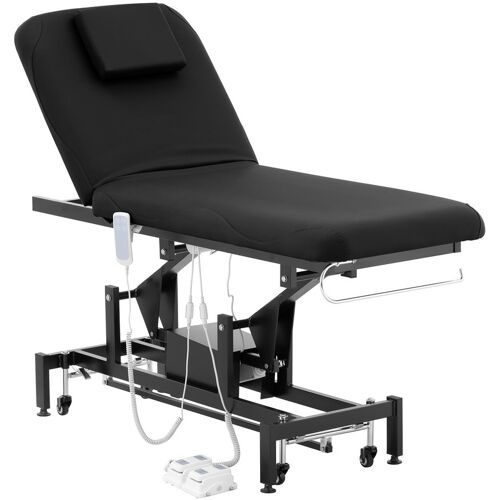 physa Massageliege elektrisch - 2 Motoren - 200 W - 187 x 70 x 68 - 90 cm - 200 kg - schwarz PHYSA LYON BLACK_PH