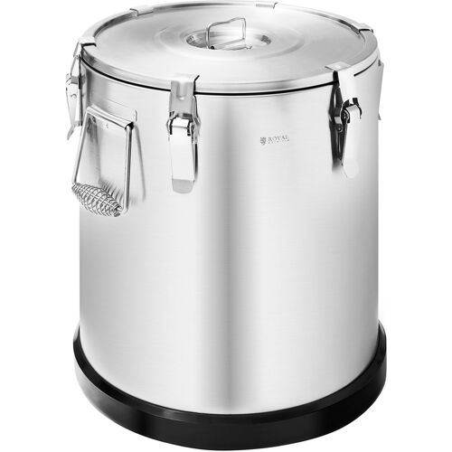Thermobehälter - Edelstahl - Royal Catering - 36 L RC-TFT36