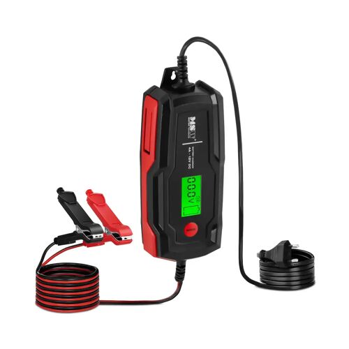 MSW Autobatterie-Ladegerät - 12 V - 4 A - LCD MSW-CB-70W-4A