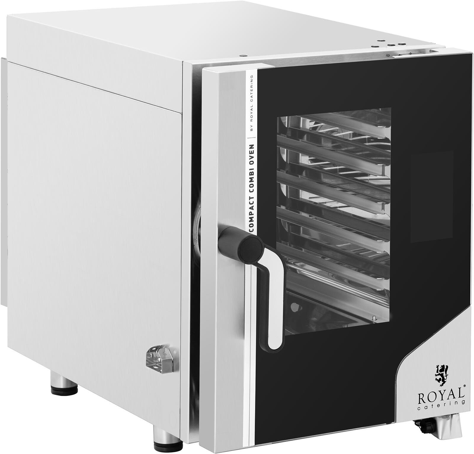 Royal Catering Digitaler Heißluftofen - 7.800 W - Dampffunktion - 6 Einschübe GN 1/1 10011953