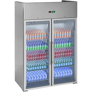 Royal Catering Glastürkühlschrank Gastro für Getränke - 984 L RCLK-S1400