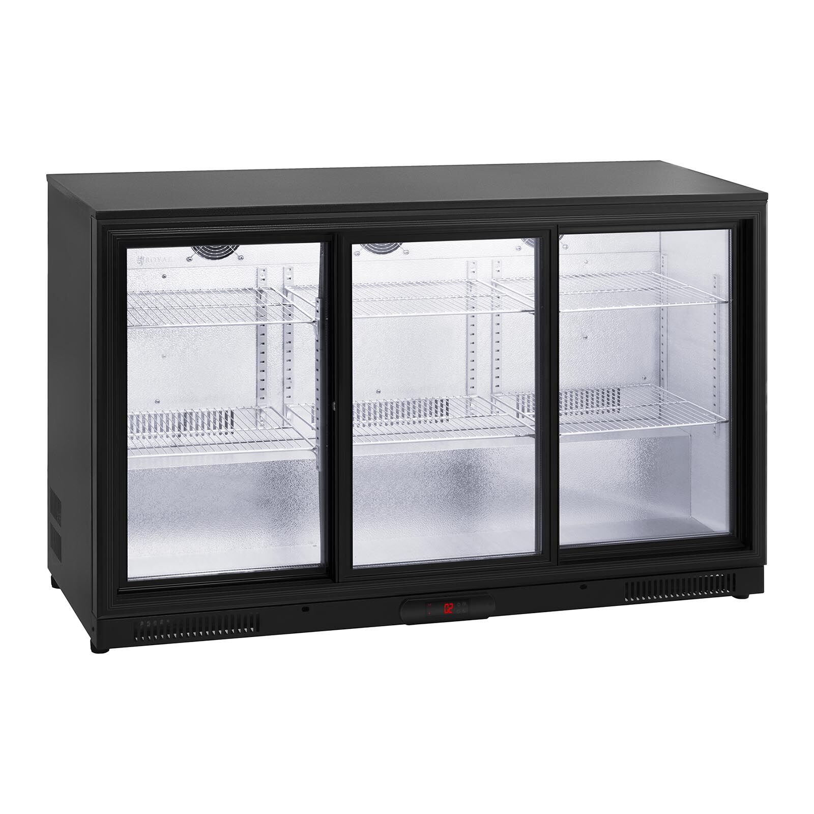 Royal Catering Getränkekühlschrank - 323 L - Aluminium innen 10010441