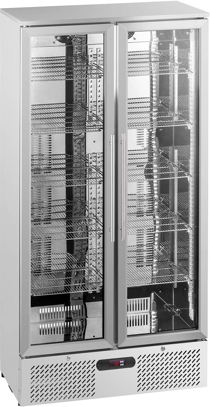 Royal Catering Getränkekühlschrank - 458 l - Edelstahl 10010447