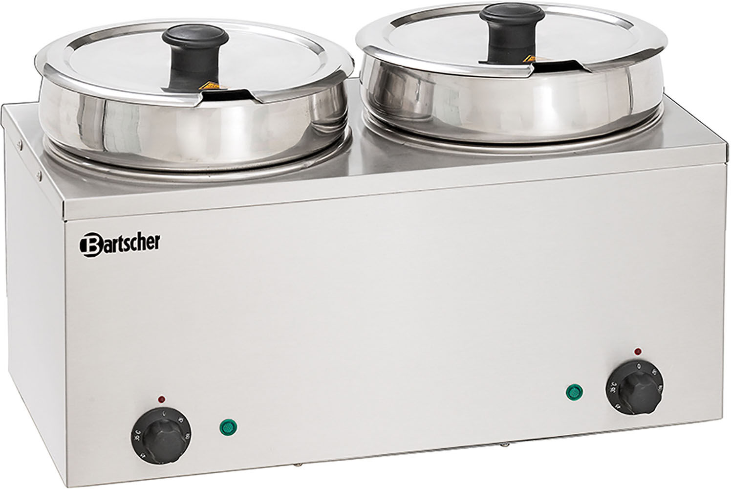 Bartscher Bain Marie Hotpot - 2 x Topf - 6,5 Liter 10190214