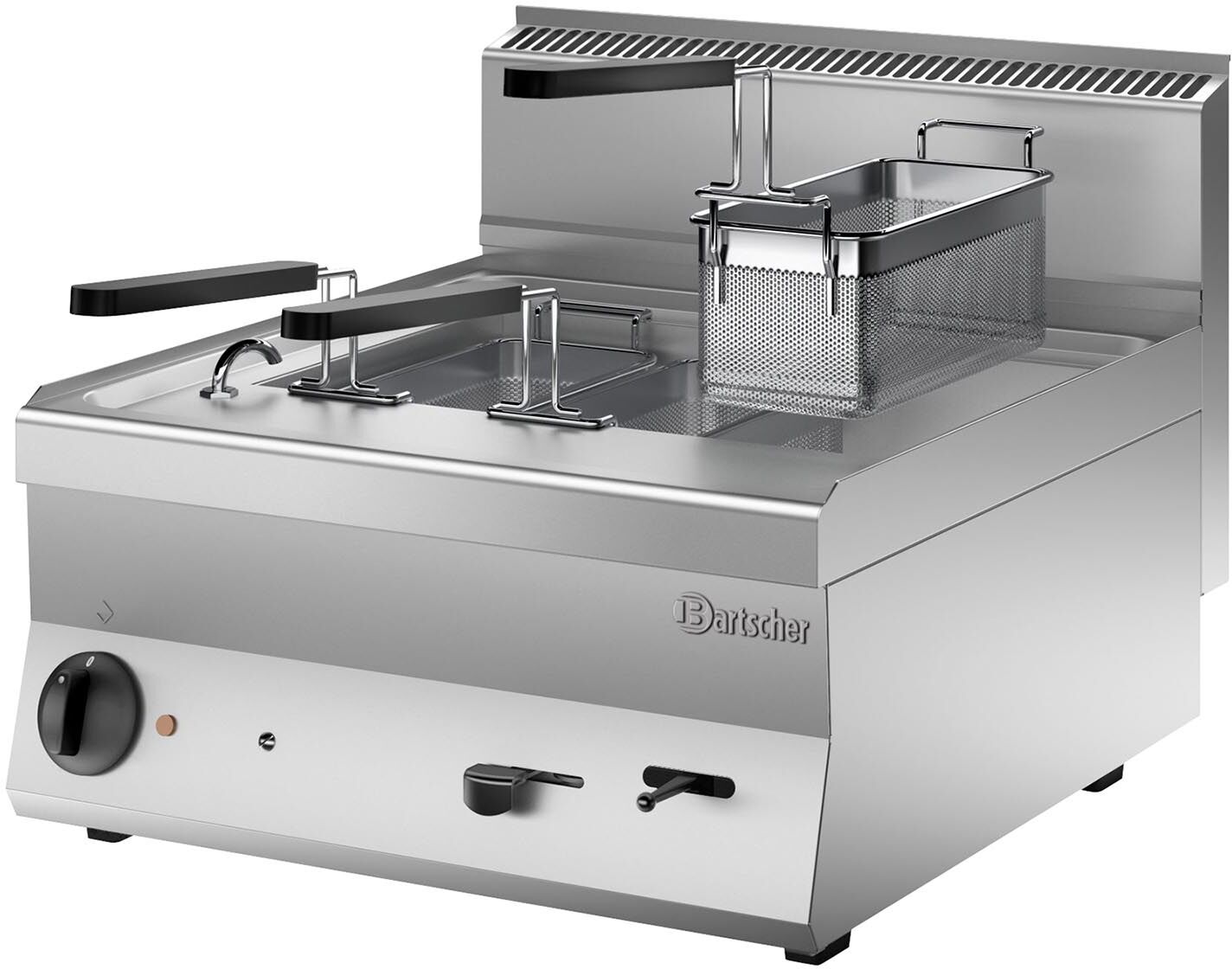 Bartscher Nudelkocher 650 - B 600mm - 28 Liter - inkl. 3 Körbe 10190350 Bartscher Nudelkocher 650 - B 600mm - 28 Liter - inkl. 3 Körbe 10190350