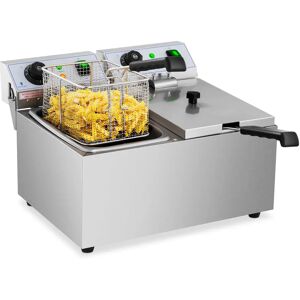 Royal Catering Elektro-Fritteuse - 2 x 8 Liter - 230 V RCEF 08DB