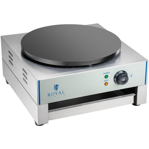 Royal Catering Crepes-Maker - 40 cm - herausziehbares Fach RCEC-3000-E