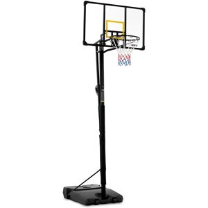 Gymrex Basketballkorb mit Ständer - höhenverstellbar - 230 bis 305 cm GR-BS14