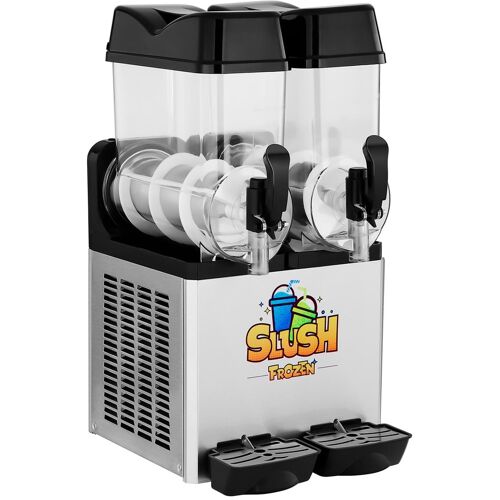 Slush-Maschine - 2 x 12 l - Royal Catering RCSL 2/12