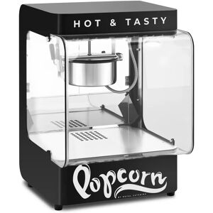 Profi-Popcornmaschine - modernes Design - 4 - 5 kg/h - 1.2 l - schwarz - Royal Catering RCPS-ND01