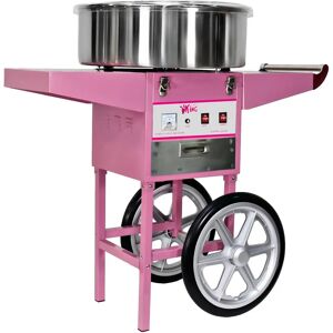 Royal Catering Zuckerwattemaschine mit Wagen - 52 cm RCZC-1200-W