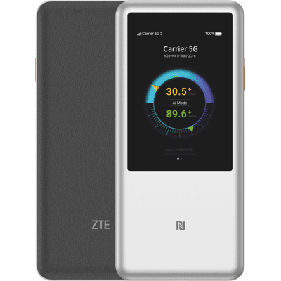 ZTE U60 HyperMobile 2 5G silber mit Homespot & Go S ZTE U60 HyperMobile 2 5G silber mit Homespot & Go S