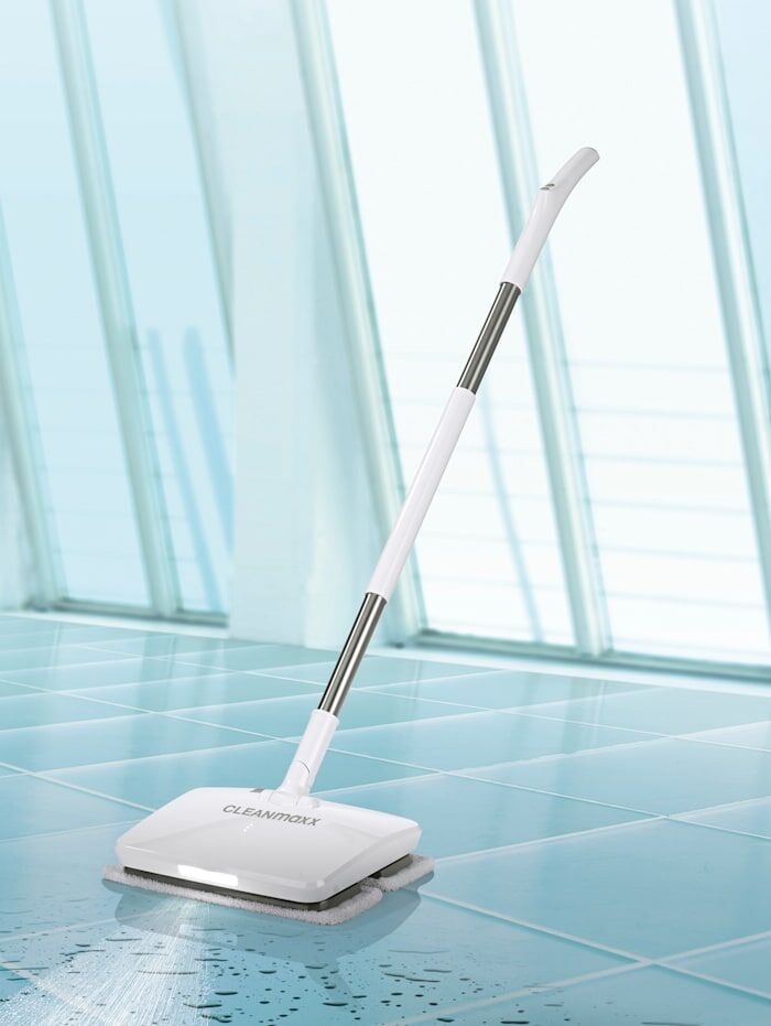 CLEANmaxx Akku-Vibrations-Mopp mit LED-Beleuchtung Cleanmaxx weiß