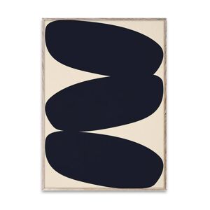 Paper Collective Solid Shapes 01 Poster  beige