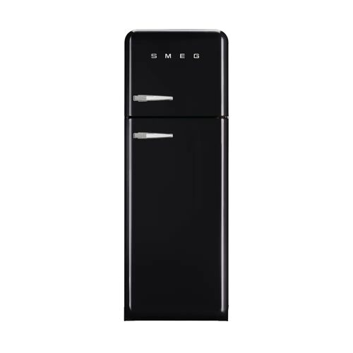 SMEG Kühlschrank mit Gefrierfach  schwarz