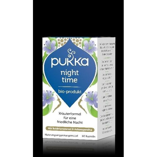 Ekaterra Germany Pukka Night Time 60 Kapseln -9.8 x 5.5 x 5.5 cm
