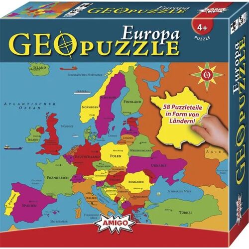 Geo Puzzle, Europa (Kinderpuzzle)