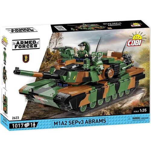 COBI Armed Force 2623 - M1A2 SEPv3 Abrams, Panzer, Bauset -