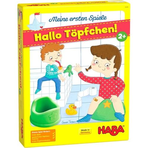 HABA - Meine ersten Spiele - Hallo Töpfchen! -37.8 x 28.1 x 7.0 cm