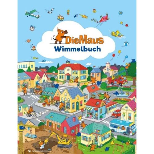 Adrian & wimmelbuchverlag Die Maus - Wimmelbuch -33.5 x 25.5 x 1.5 cm